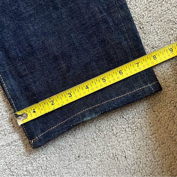 A.P.C. France Mens Petit Standard Japanese Selvedge Denim Jeans Sz 33 Raw Indigo - Picture 12 of 13